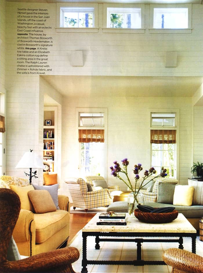 As seen in Western Interiors Magazine